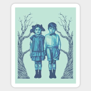 Creepy Kids Sticker